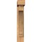 Ekena Millwork Imperial Block Smooth Bracket w/ Offset Brace, Western Red Cedar, 5 1/2"W x 20"D x 32"H BKT0604X20X32IMP05SWR - alternate 3
